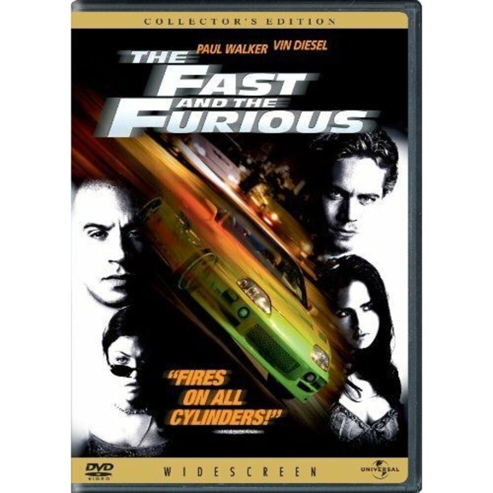 The Fast and the Furious - Widescreen Collector's Edition (DVD, 2002)